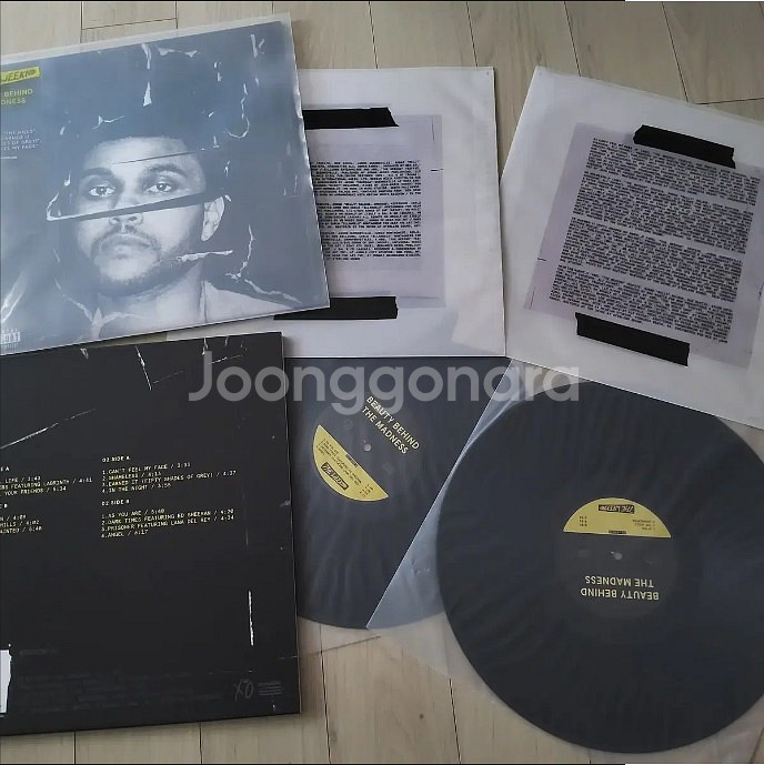 위켄드 Weeknd 뷰티 비하인드 더 매드니스 LP--5
