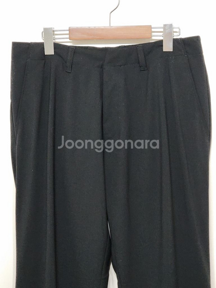 (33) 휴고보스 정장바지 블랙 스판 정장팬츠 루즈핏--1