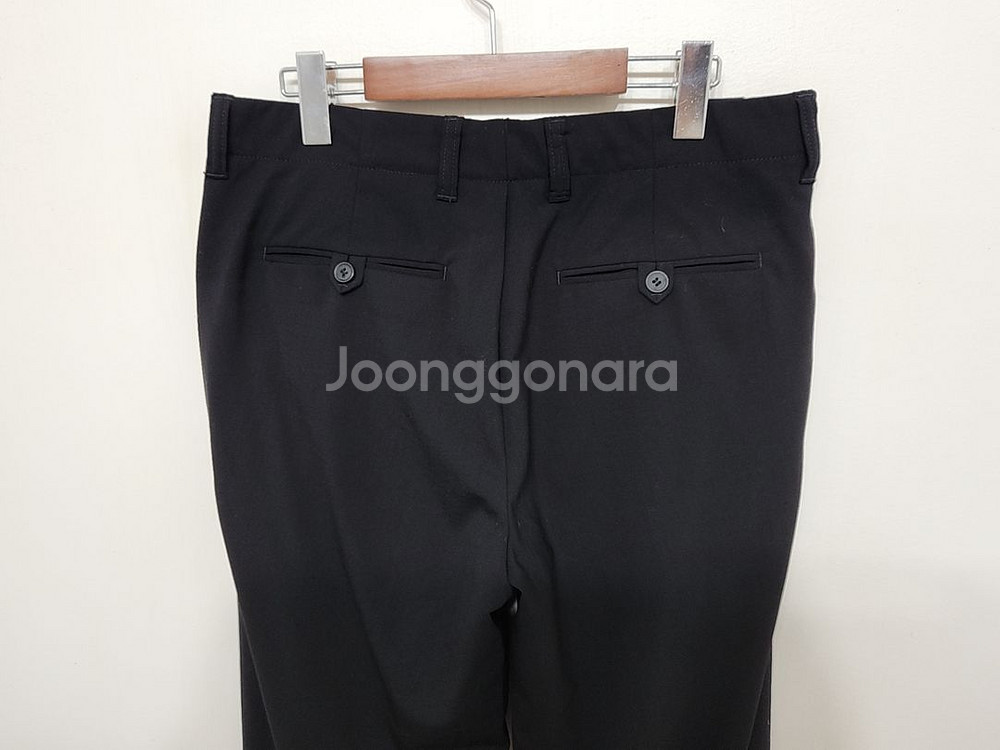 (33) 휴고보스 정장바지 블랙 스판 정장팬츠 루즈핏--5