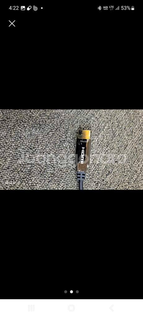 고화질 8K 광 HDMI 2.1 20M 케이블--1
