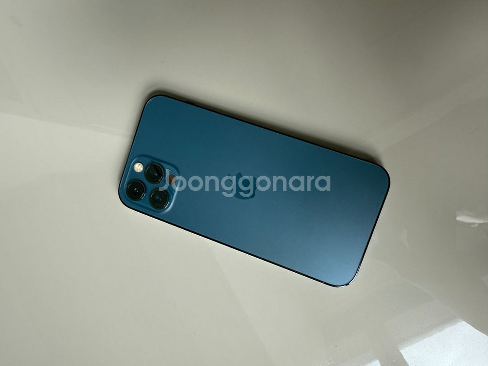 [풀박] 아이폰 12프로 128gb 퍼시픽 블루 공기계--1