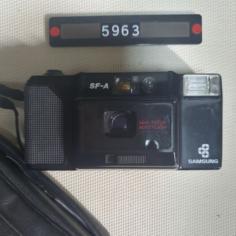 삼성 SF-A 데이터백 필름카메라 파우치포함 이미지