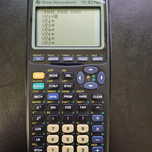 TI- 83Plus 공학용 계산기