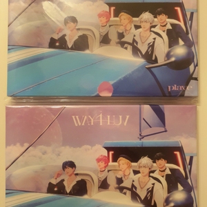 플레이브 굿즈 W4L 팝업 엽서북 postcard