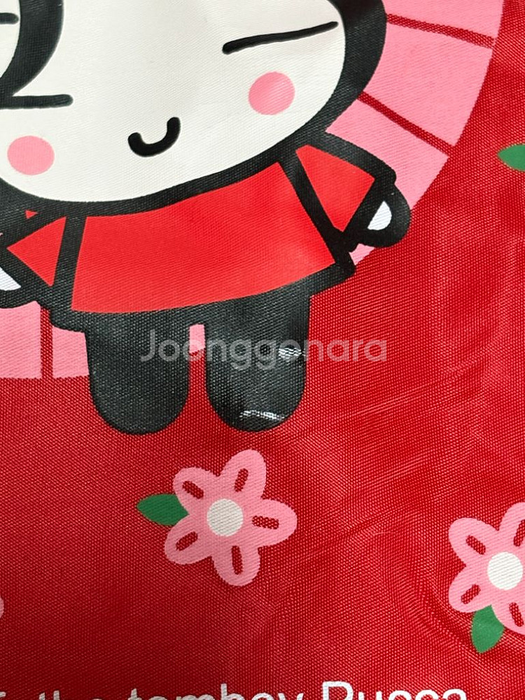 뿌까 한국고전 고전문구 실내화가방 보조주머니 가방--1