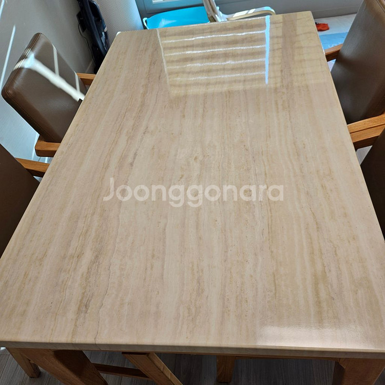 대리석4인용식탁--1