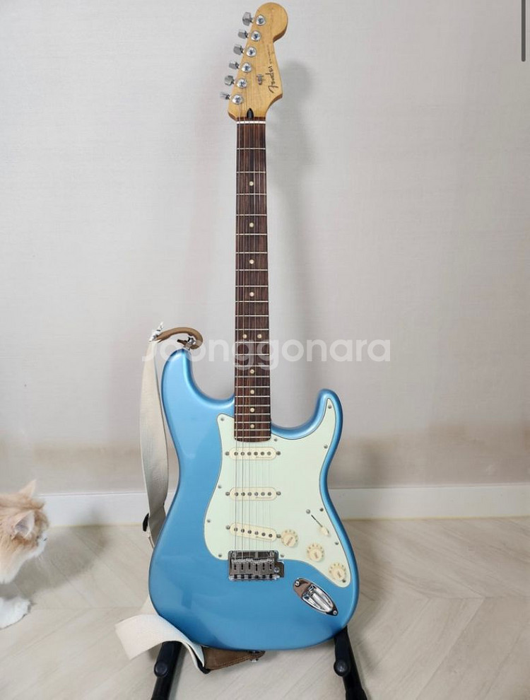 펜더 일렉기타 블루 오팔 Fender--1