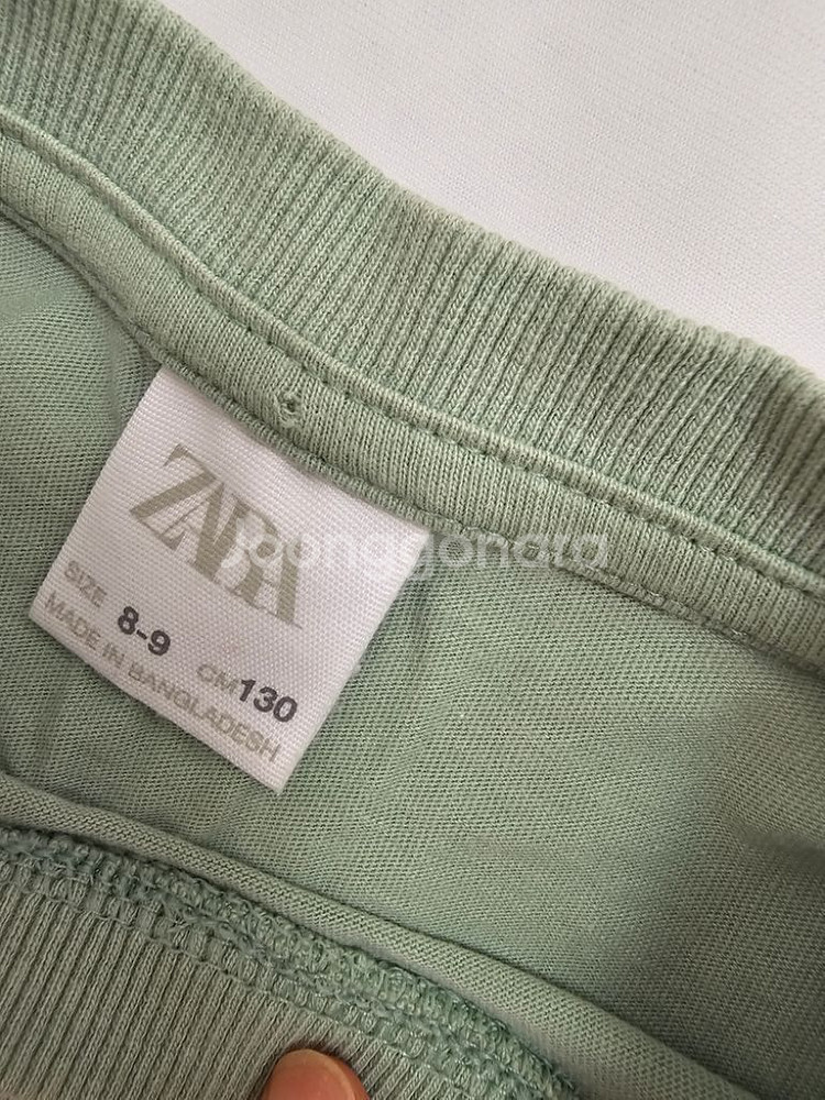 자라 크롭티 130. 여름 티셔츠 130--1