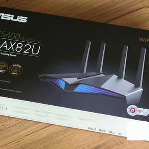 ASUS RT-AX82U WiFi6 공유기 풀박스