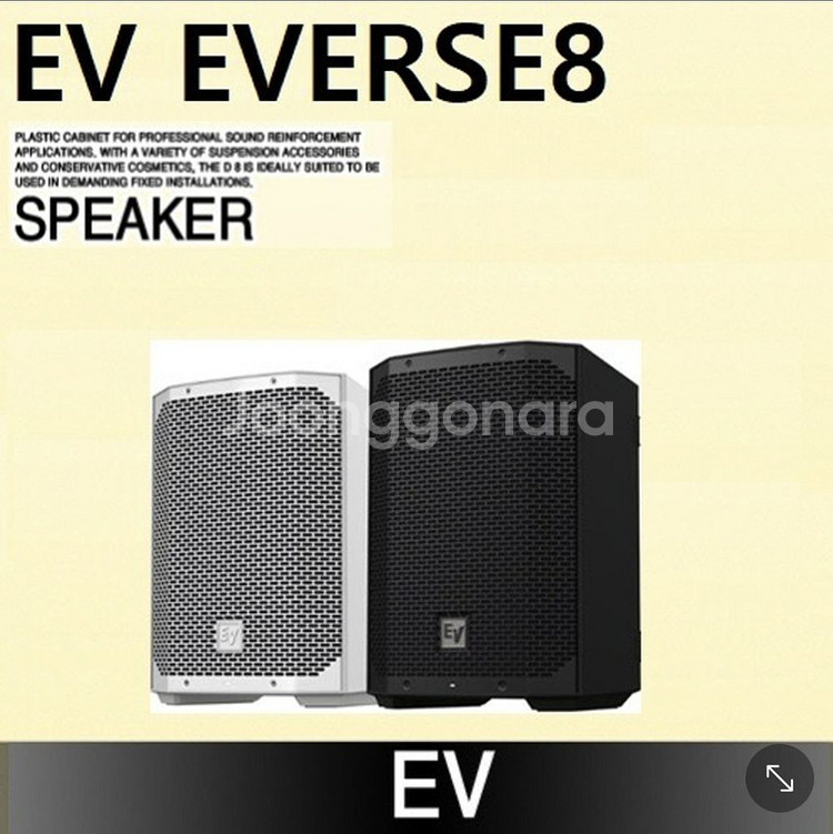 버스킹용 스피커 EV EVERSE8--1