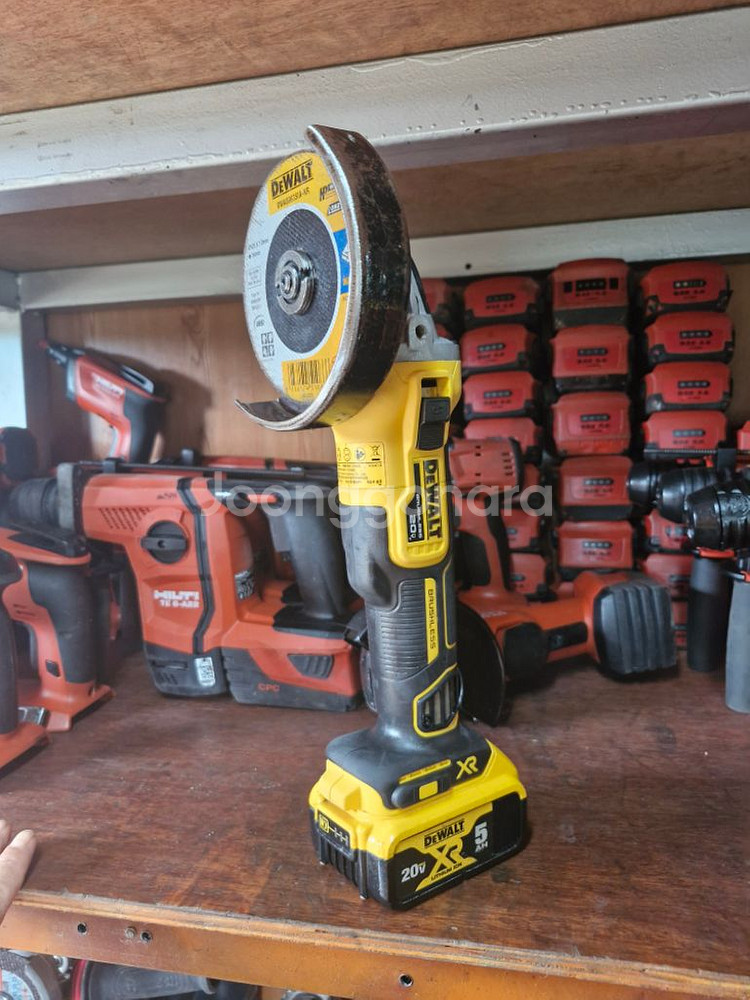 디월트충전그라인더DCG405배터리포함2024.동급최강2--1