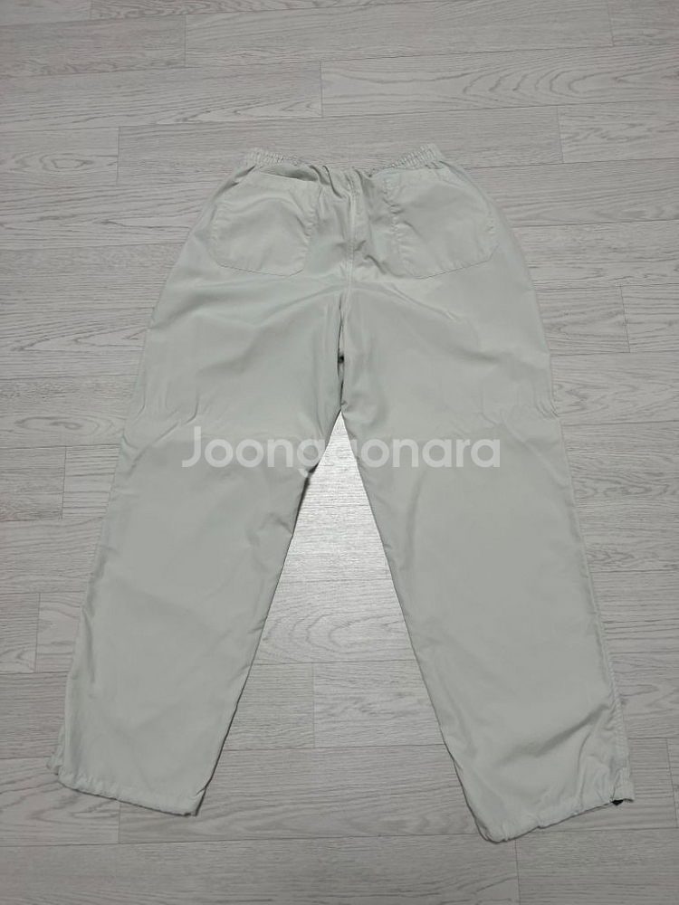 스테디에브리웨어 나일론 팬츠 아이보리 2사이즈--1