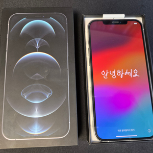 아이폰12 프로맥스 실버 256GB 팝니다.(풀박스)