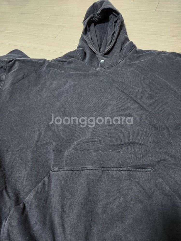 [M]이지갭 패디드 후드(패딩후드)블랙--3