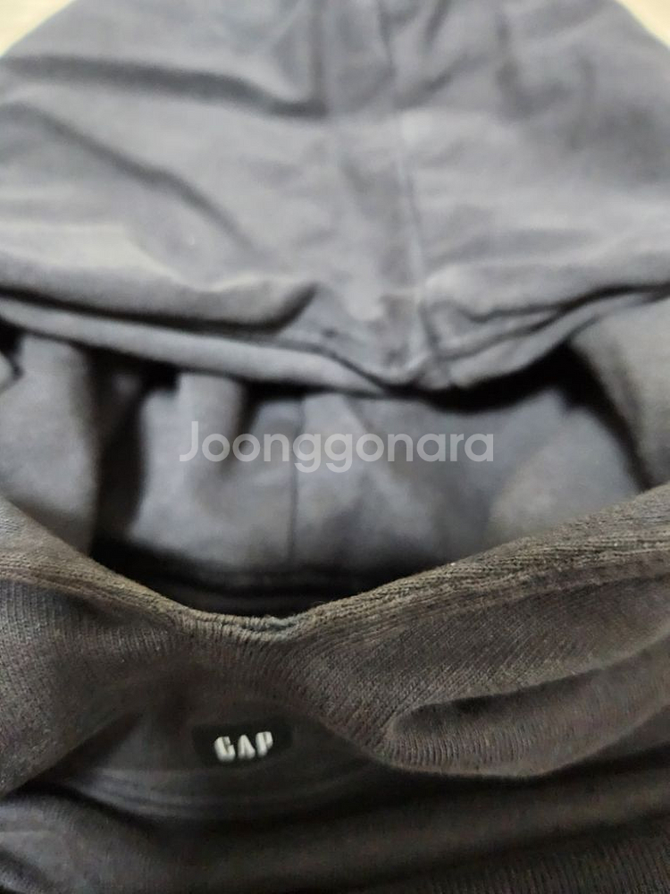 [M]이지갭 패디드 후드(패딩후드)블랙--4