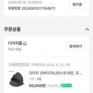 다이치 카시트 선바이저 라지