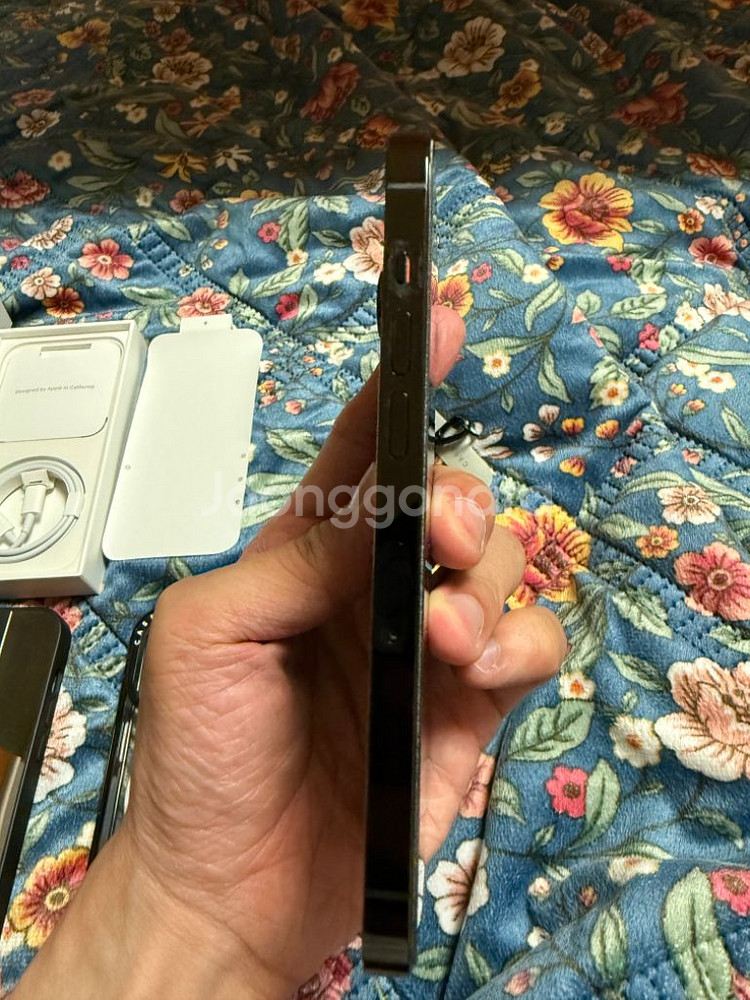 아이폰 14 프로 128g 스페이스 블랙 자급제 풀박스--1