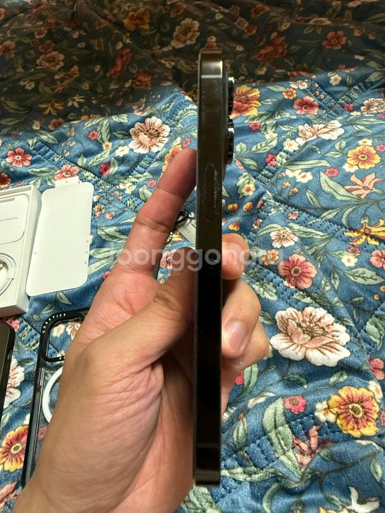 아이폰 14 프로 128g 스페이스 블랙 자급제 풀박스--3