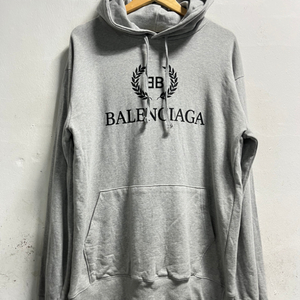 105 BALENCIAGA 로고 루즈핏 후드티