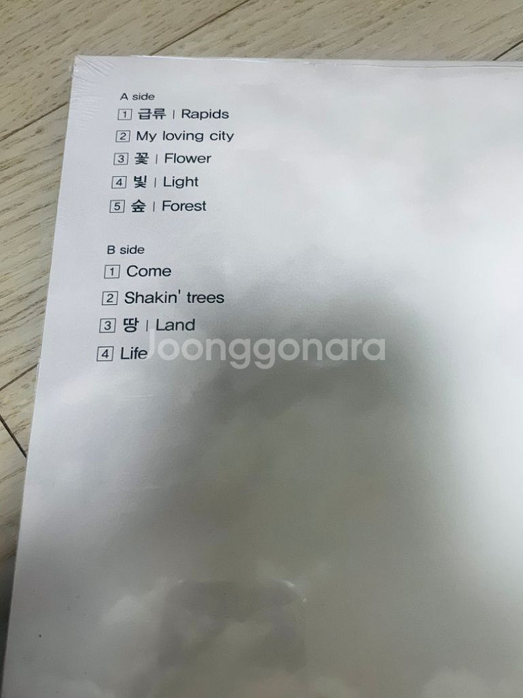 라이프앤 타임 2집 land lp 팝니다--2