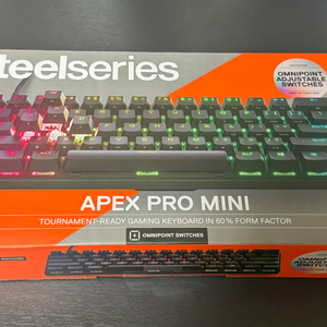 스틸시리즈 Apex Pro Mini (새제품)