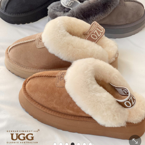 UGG 플랫폼 스트랩 코켓슬리퍼 (정품)