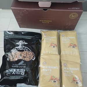 산과들에 하루견과 총 20봉 앤 너츠팜 호두 400g