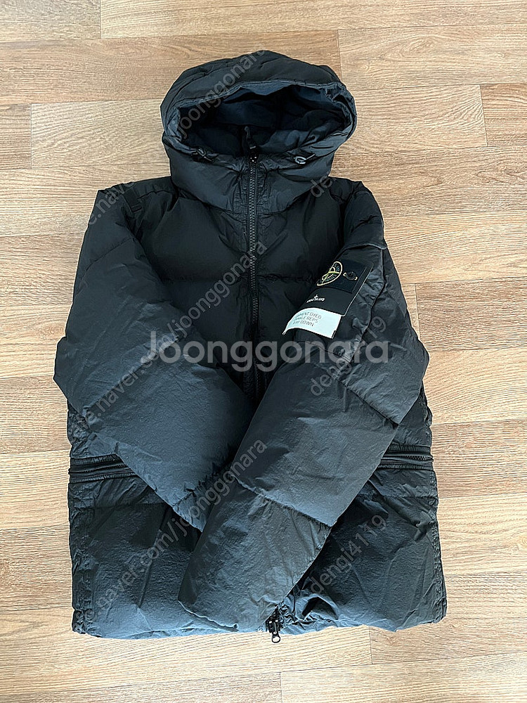 스톤아일랜드 크링클랩스 22FW 블랙 [새제품 S]--3