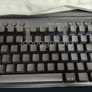 로지텍 pro x tkl 택타일 블랙 팝니다