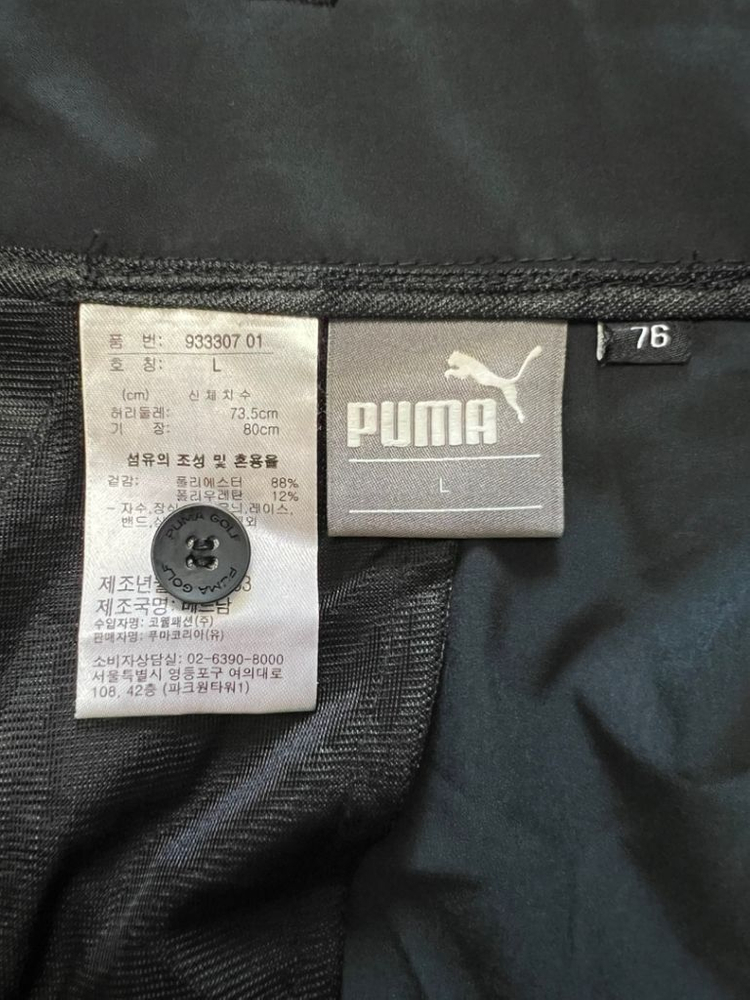 남성 퓨마 봄 여름 가을 골프 반바지 80cm 31인치 이미지