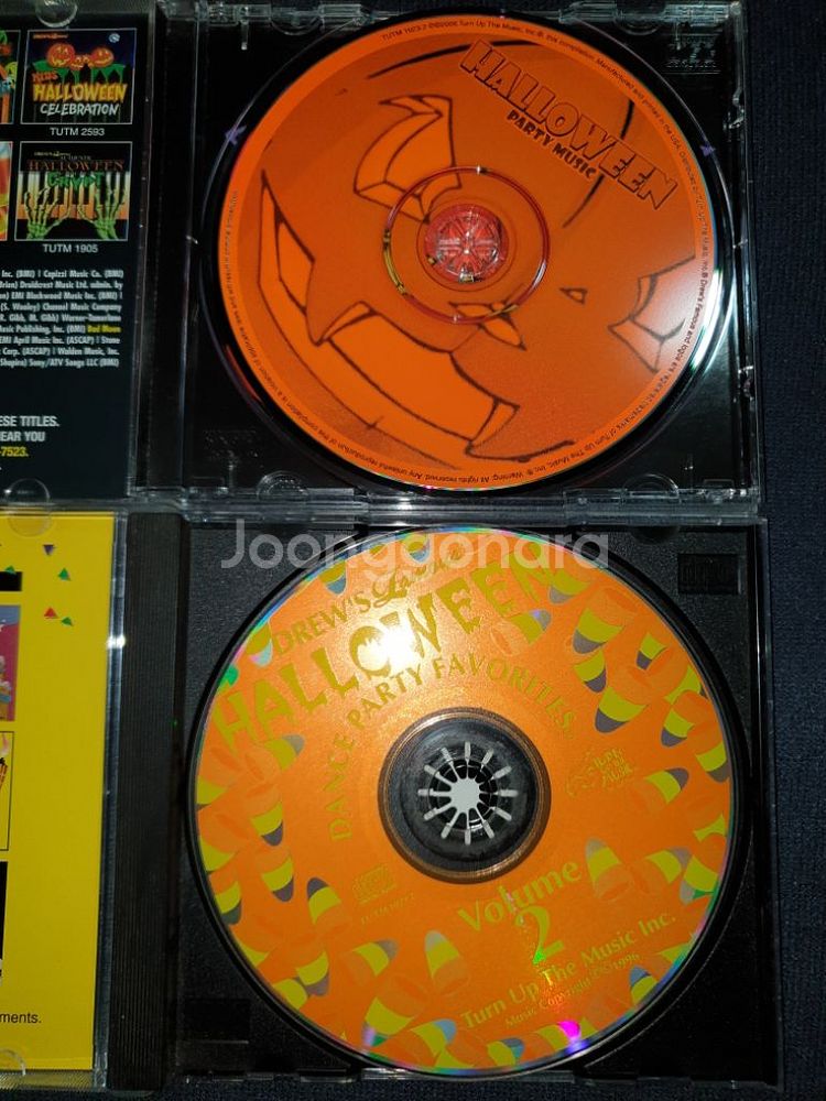 할로윈 음악 CD 4장 일괄()--1