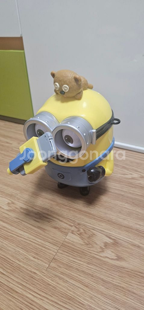미니언즈 셀카봉 밥 팝콘통--0
