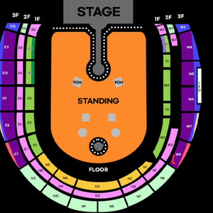 콜드플레이 4/16 내한 공연 지정석A 4연석 양도