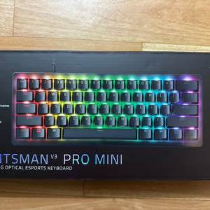 레이저 헌츠맨 v3 pro mini 키보드