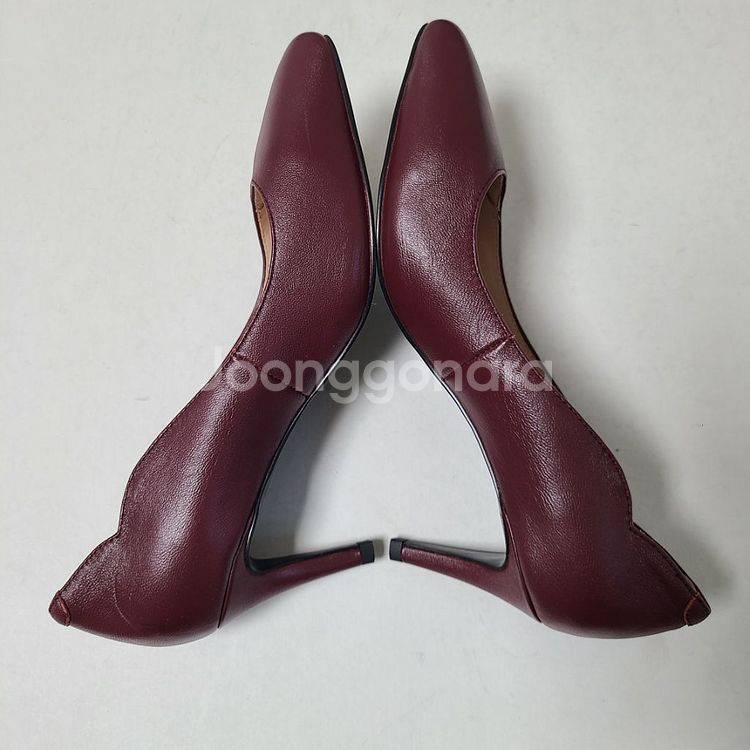 (무료배송) 240mm 가죽 펌프스--3