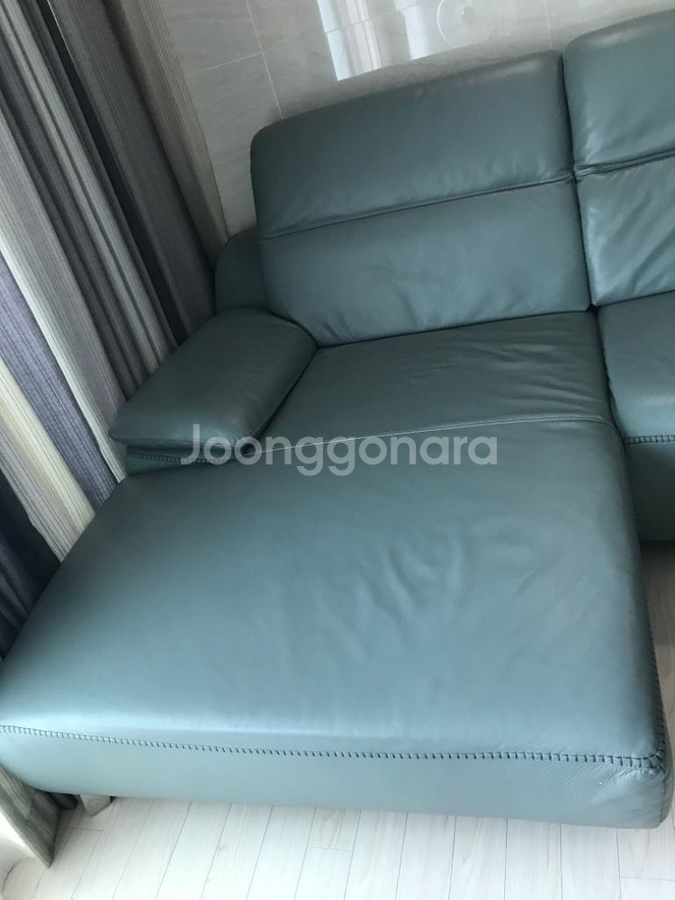 벤스소파 소가죽 쇼파 4인용 파우치형 펍니다. 소가죽--3
