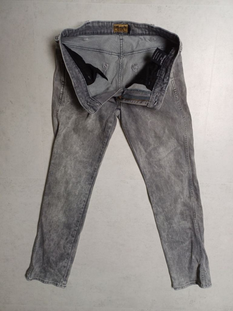 남성 랭글러 슬림핏 데님 그레이진 (새상품급 .사방스판32 이미지