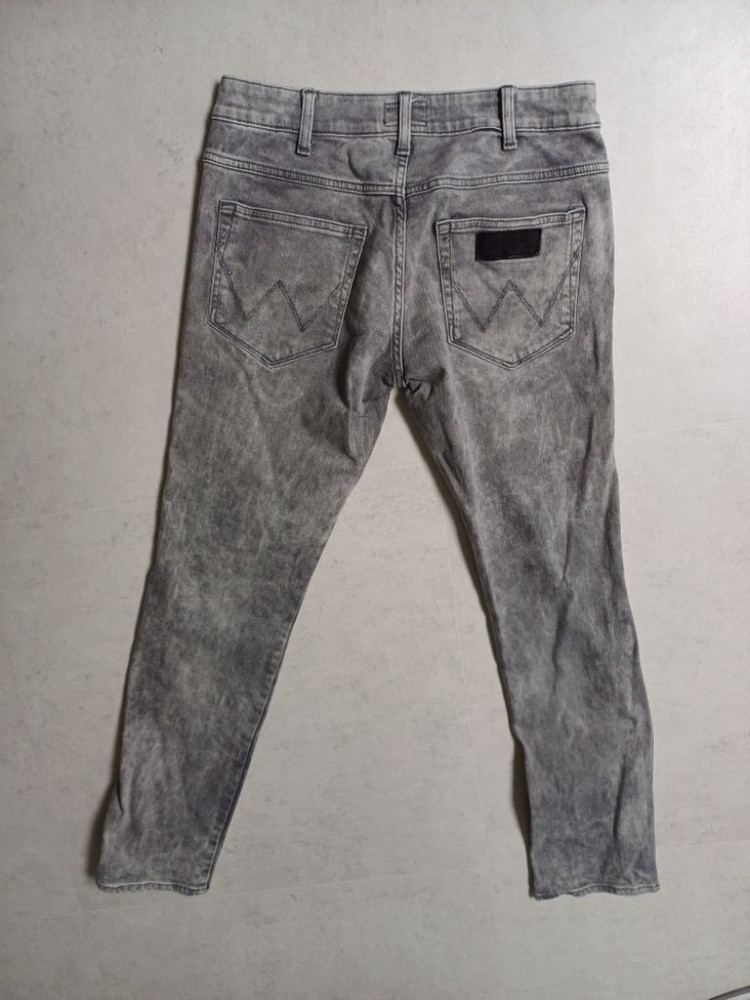 남성 랭글러 슬림핏 데님 그레이진 (새상품급 .사방스판32 이미지
