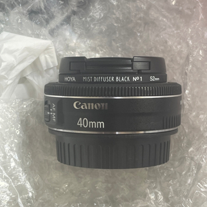 부산)ef40mm 팬케잌렌즈단품+블랙미스트,가변nd필터