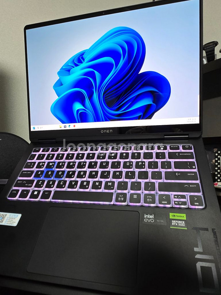 HP 오멘 슬림14 OMEN RTX4070 블랙--1