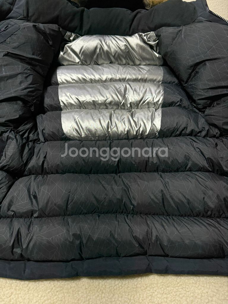 코오롱 안타티카 컨티넘 구스다운 패딩 자켓 블랙 95--5