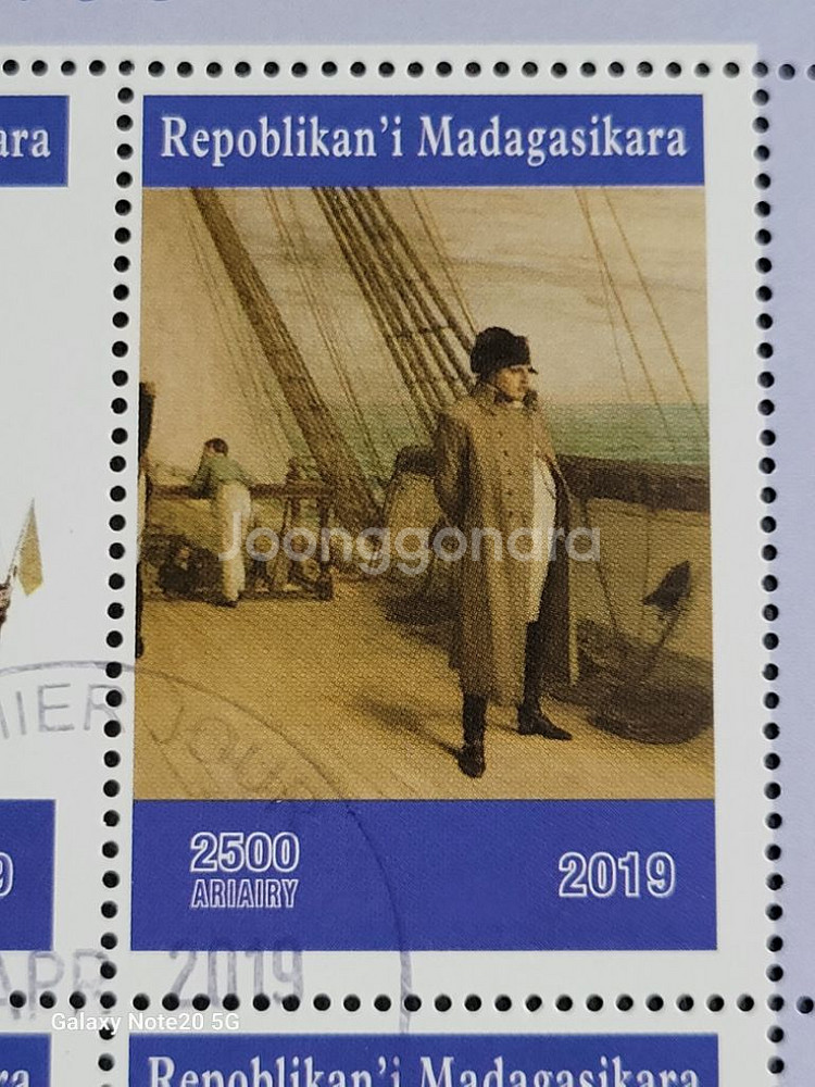 2019년 프랑스 나폴레옹 탄생250주년 기념우표Ann--2