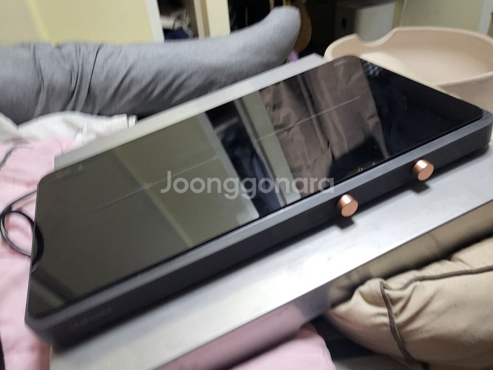 2구 삼성 더 플레이트 인덕션+ 가스레인지덮개--1