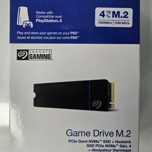 미개봉]SSD GameDrive M.2 ps5 4T