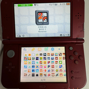 뉴닌텐도 3ds xl 128gb 상단부 ips패널