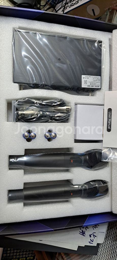 카날스 무선마이크 MW-620--2