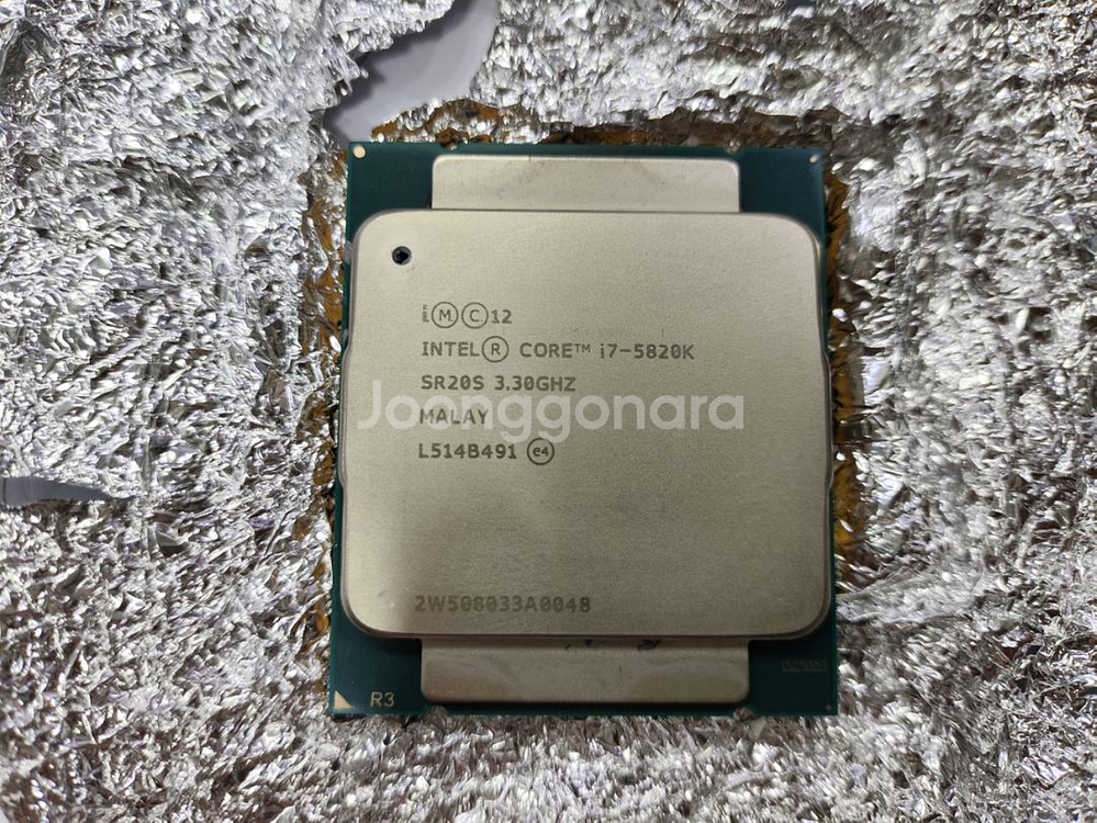 인텔 i7-5820k 6코어/12쓰레드--1