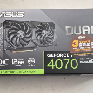 ASUS 지포스 RTX 4070 SUPER evo