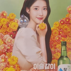 아이유 참이슬 포스터