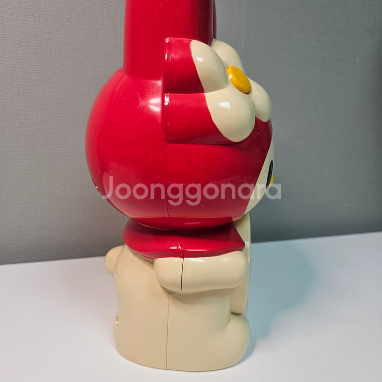 고전 산리오 빨간 마이멜로디 마멜 탁상 시계 양도--5